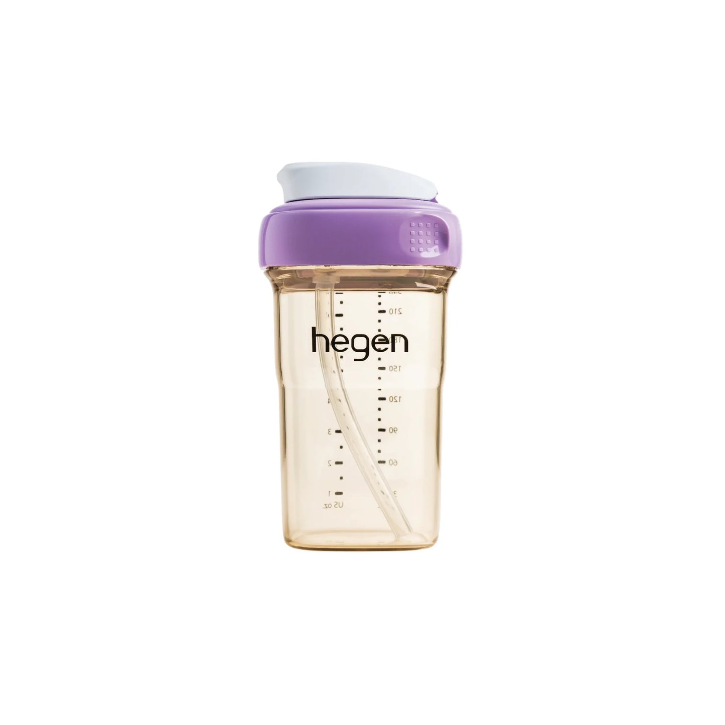 Hegen PCTO™ 240ml/8oz Straw Cup PPSU Purple (Slow Flow)