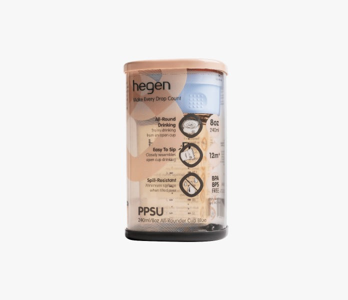 Hegen PCTO 240ml/80oz All-Rounder Cup PPSU Blue