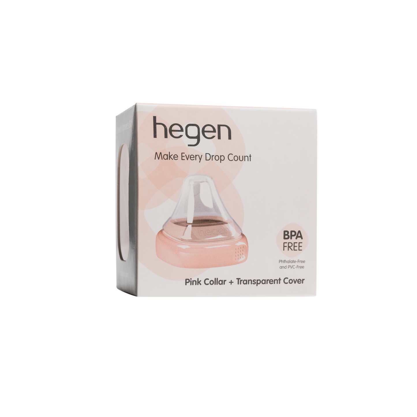 Hegen PCTO™ Collar and Transparent Cover Pink