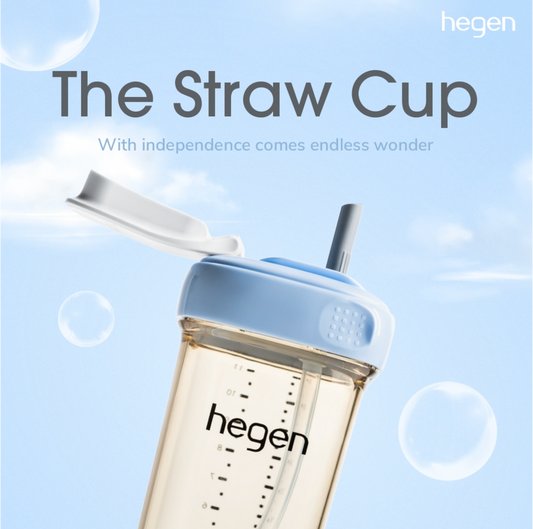 Introducing The Hegen Straw Cup for tots!