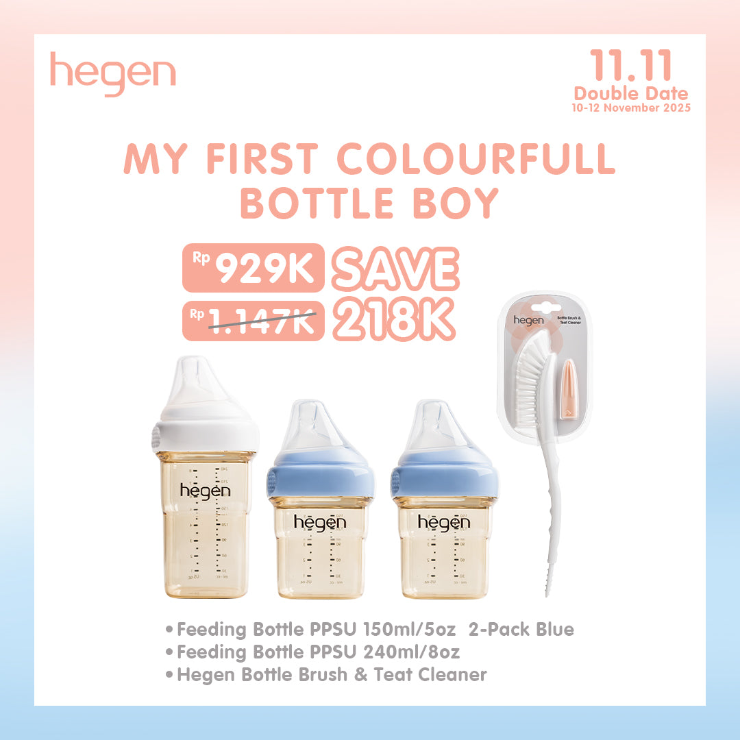 Hegen Bundle My First Colourful Bottle Girl/Boy