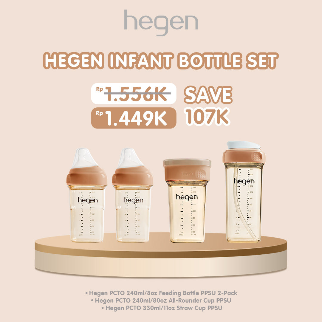PRE-ORDER Bundle Hegen Infant Bottle Set