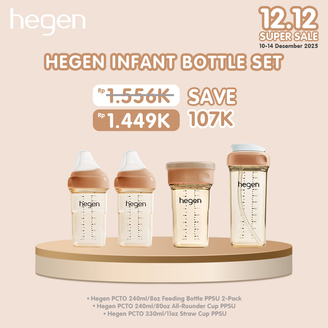 PRE-ORDER Bundle Hegen Infant Bottle Set