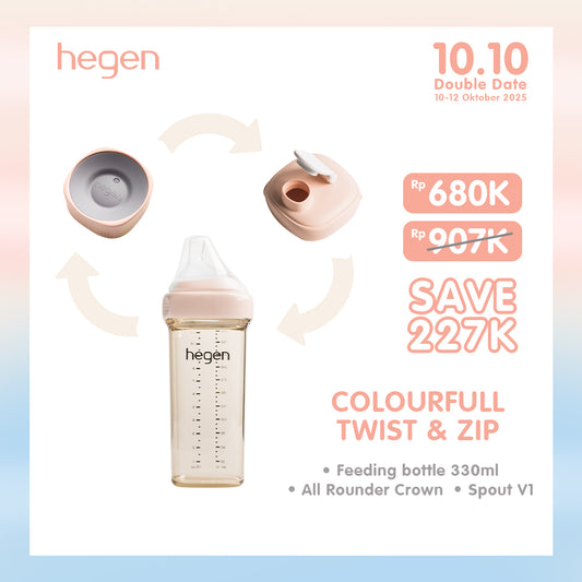 Hegen Bundle Colourfull Twist & Zip