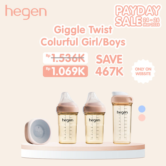 Hegen Bundle Giggle Twist Colurful Girl/Boys