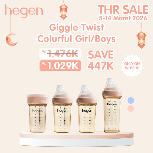 Hegen Bundle Giggle Twist Colurful Girl/Boys