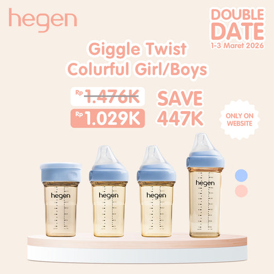 Hegen Bundle Giggle Twist Colurful Girl/Boys