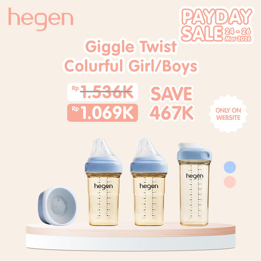Hegen Bundle Giggle Twist Colurful Girl/Boys