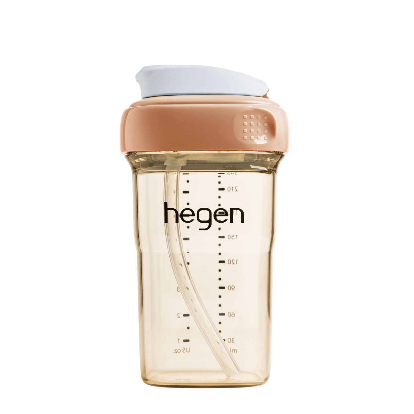 Hegen PCTO™ 240ml/8oz Straw Cup PPSU Auburn Series (Slow Flow)