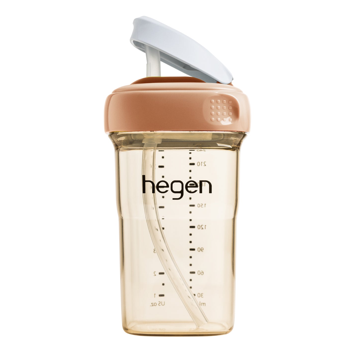 Hegen PCTO™ 240ml/8oz Straw Cup PPSU Auburn Series (Slow Flow)