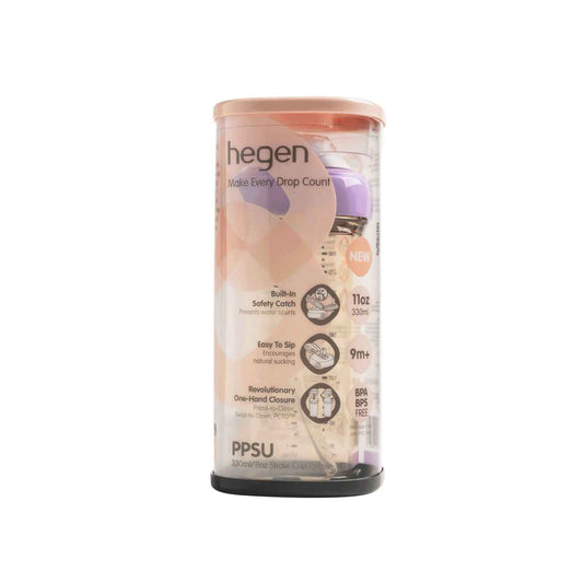 Hegen PCTO™ 330ml/11oz Straw Cup PPSU Purple