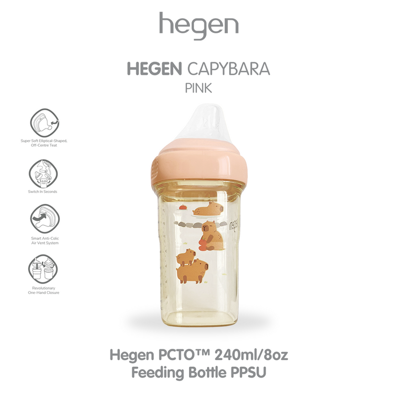 Pre-Order Hegen Capybara Feeding Bottle PPSU