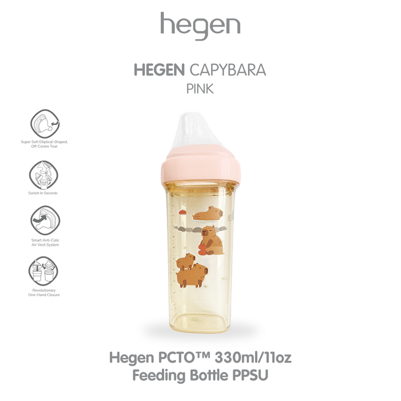 Pre-Order Hegen Capybara Feeding Bottle PPSU