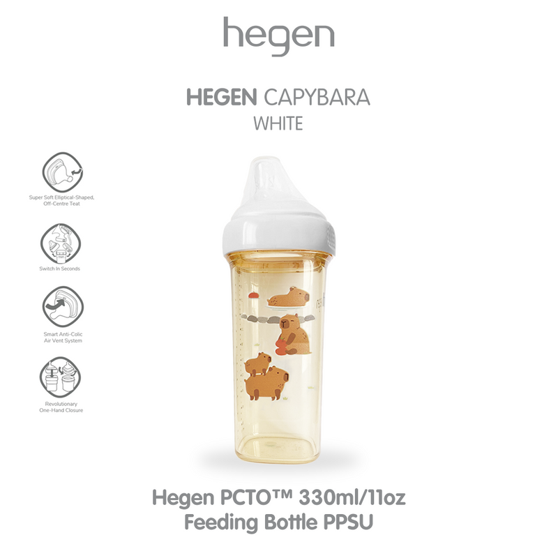 Pre-Order Hegen Capybara Feeding Bottle PPSU