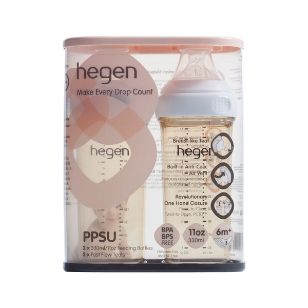 Hegen PCTO™ 330ml/11oz Feeding Bottle PPSU (2-pack)