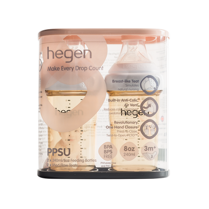 Hegen PCTO™ 240ml/8oz Botol Susu PPSU (2 bungkus)