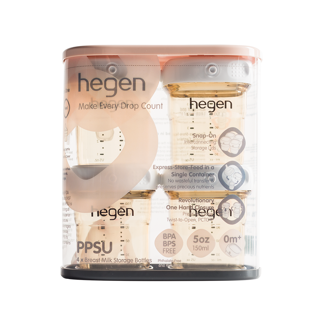 Hegen PCTO™ 150ml/5oz PPSU Penyimpanan ASI (4 bungkus)