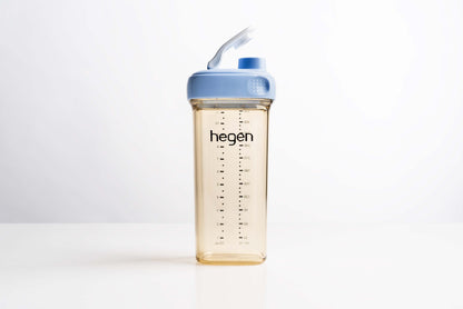 Hegen PCTO 330ml/11oz Botol Minum PPSU (Biru) BARU