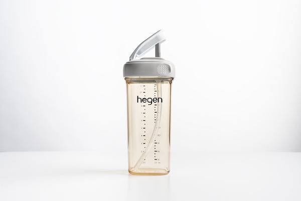 Hegen PCTO™ 330ml/11oz Straw cup PPSU Grey