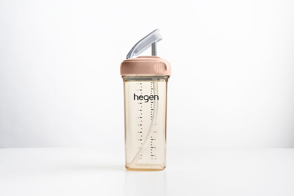 Hegen PCTO™ 330ml/11oz Straw cup PPSU Pink