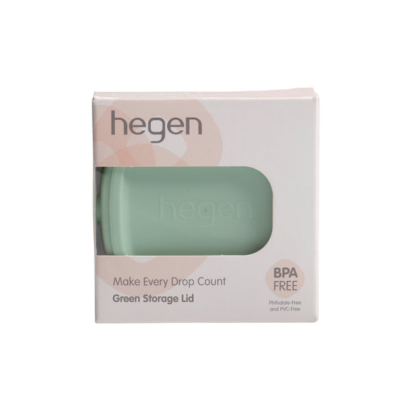 Hegen PCTO™ Breast Milk Storage Lid Green (1-pack)