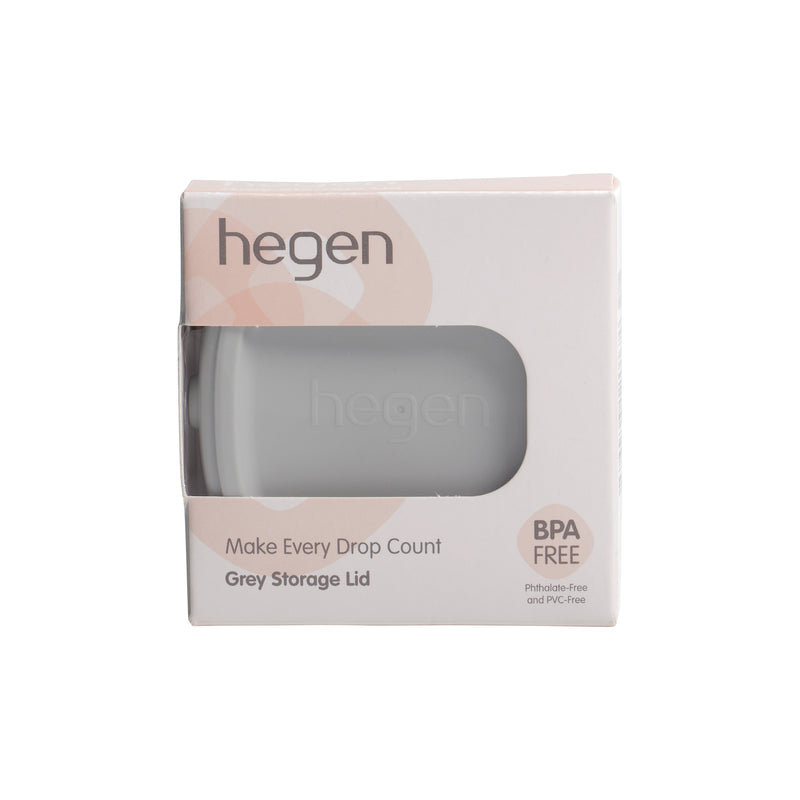 Hegen PCTO™ Breast Milk Storage Lid Grey (1-pack)